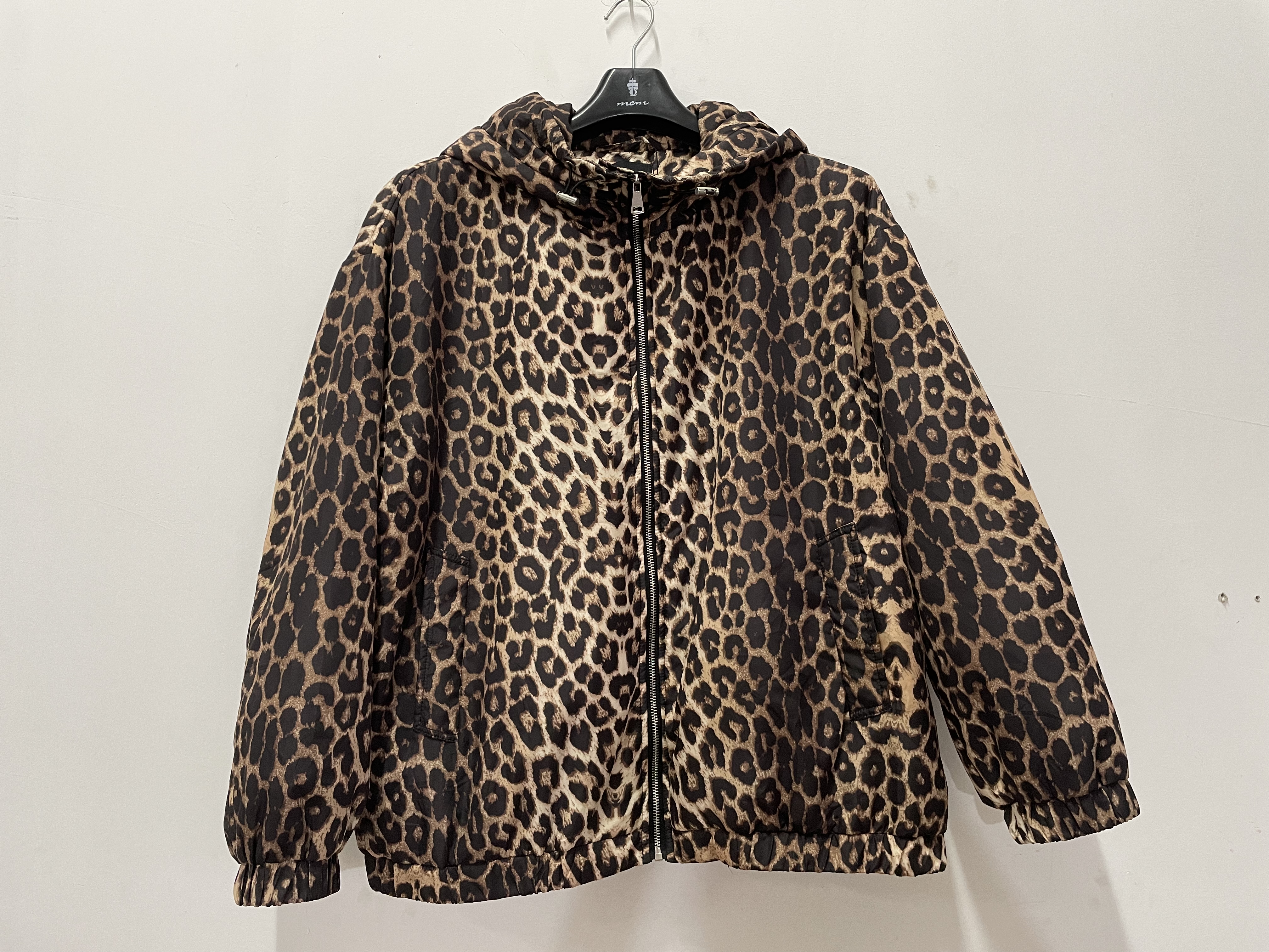 Women's printed cotton-padded jacket