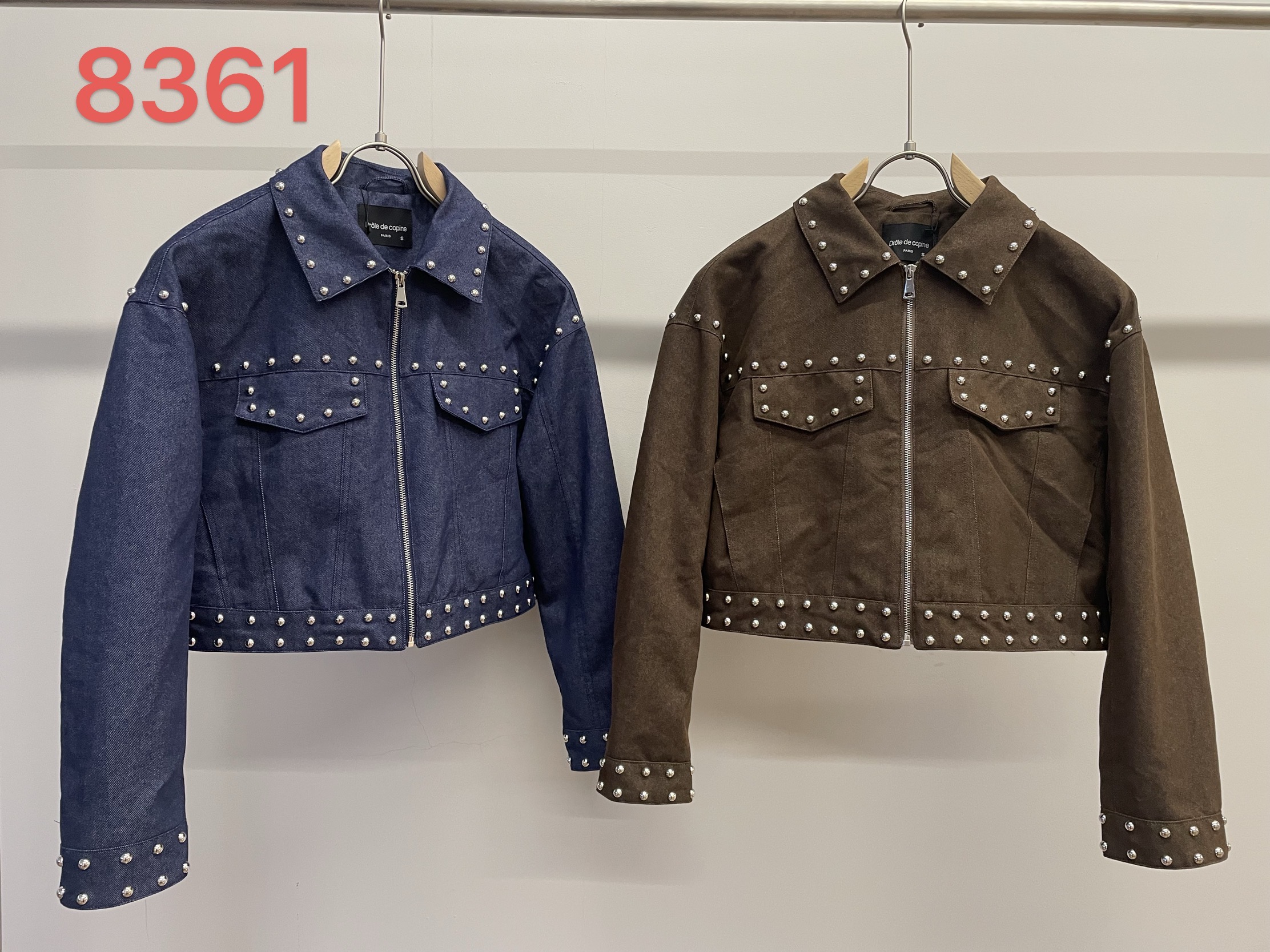 Women's coat +mid-length pants 